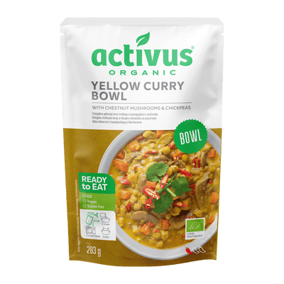 Activus ORGANIC Yellow curry bowl