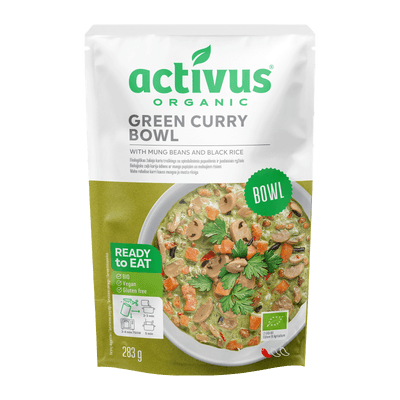 Activus ORGANIC Green curry bowl