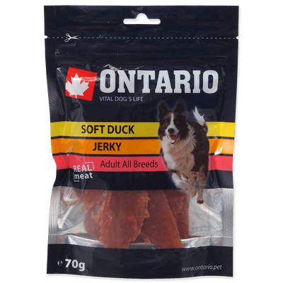 Ontario Měkké kachní Jerky pro psy