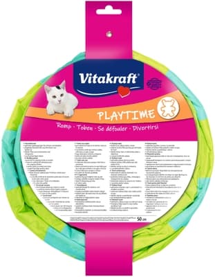 Vitakraft Hračka šustící nylonový tunel 50x25cm