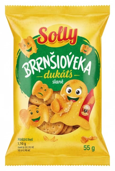 Bryndzové dukáty slané 55g