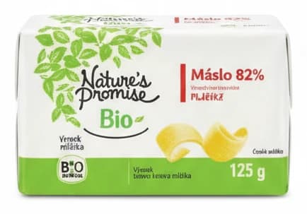 Nature's Promise Bio Máslo 82%