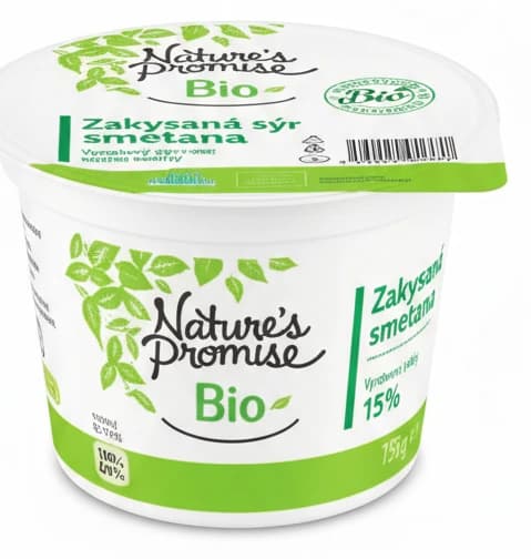 Nature's Promise Bio Zakysaná smetana 15%