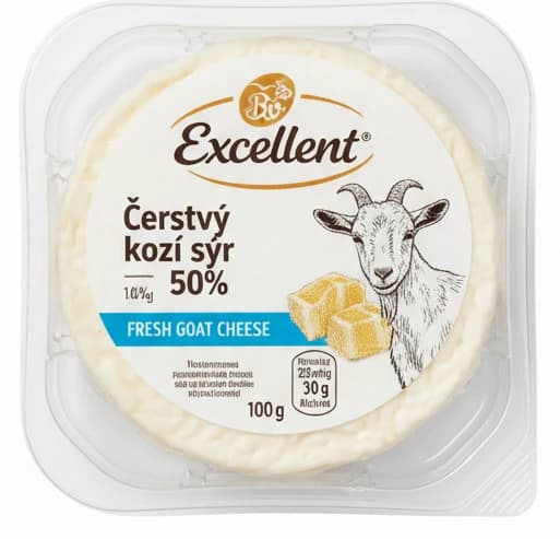 Excellent čerstvý kozí sýr 50%