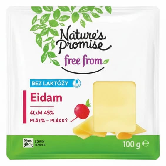 Nature's Promise Free From Eidam 45% - plátky