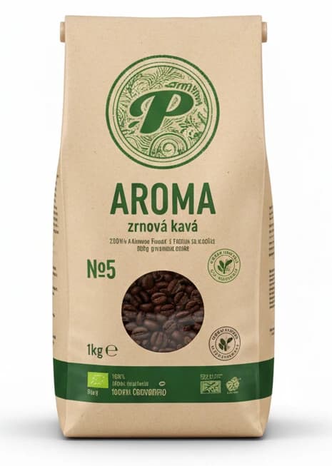 Perla Bio Aroma zrnková káva