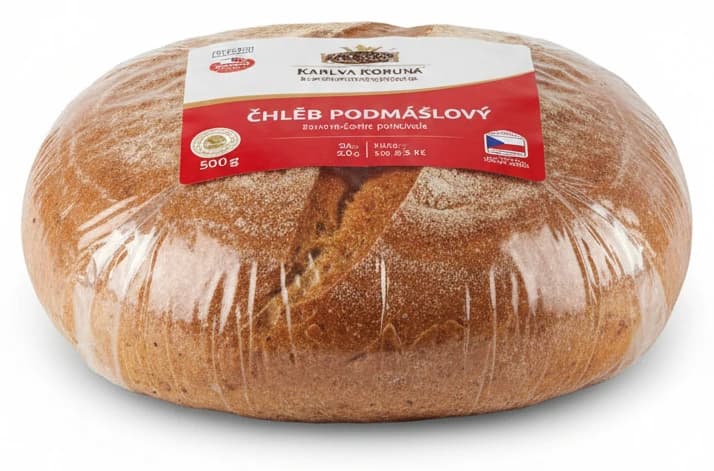 Chléb podmáslový Karlova Koruna 500g