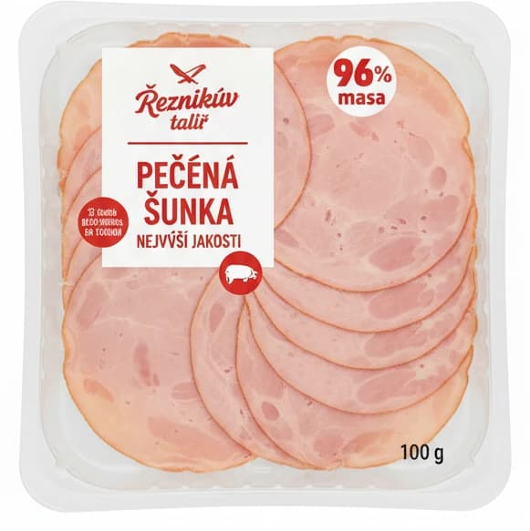 Pečená šunka Řezníkův talíř