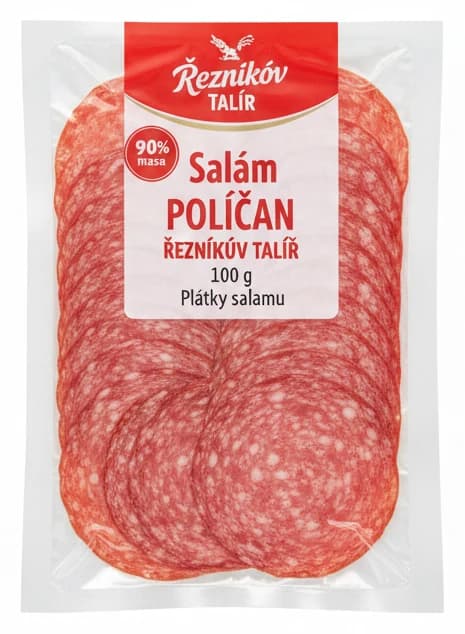 Salám Poličan Řezníkův talíř