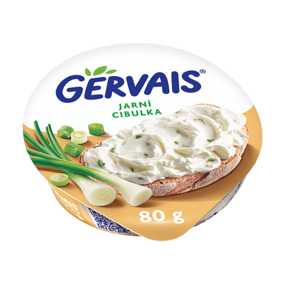 Gervais Čerstvý tvarohový sýr s jarní cibulkou 80g