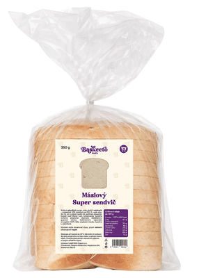 Baskeeto Máslový Super sendvič 350.0 g