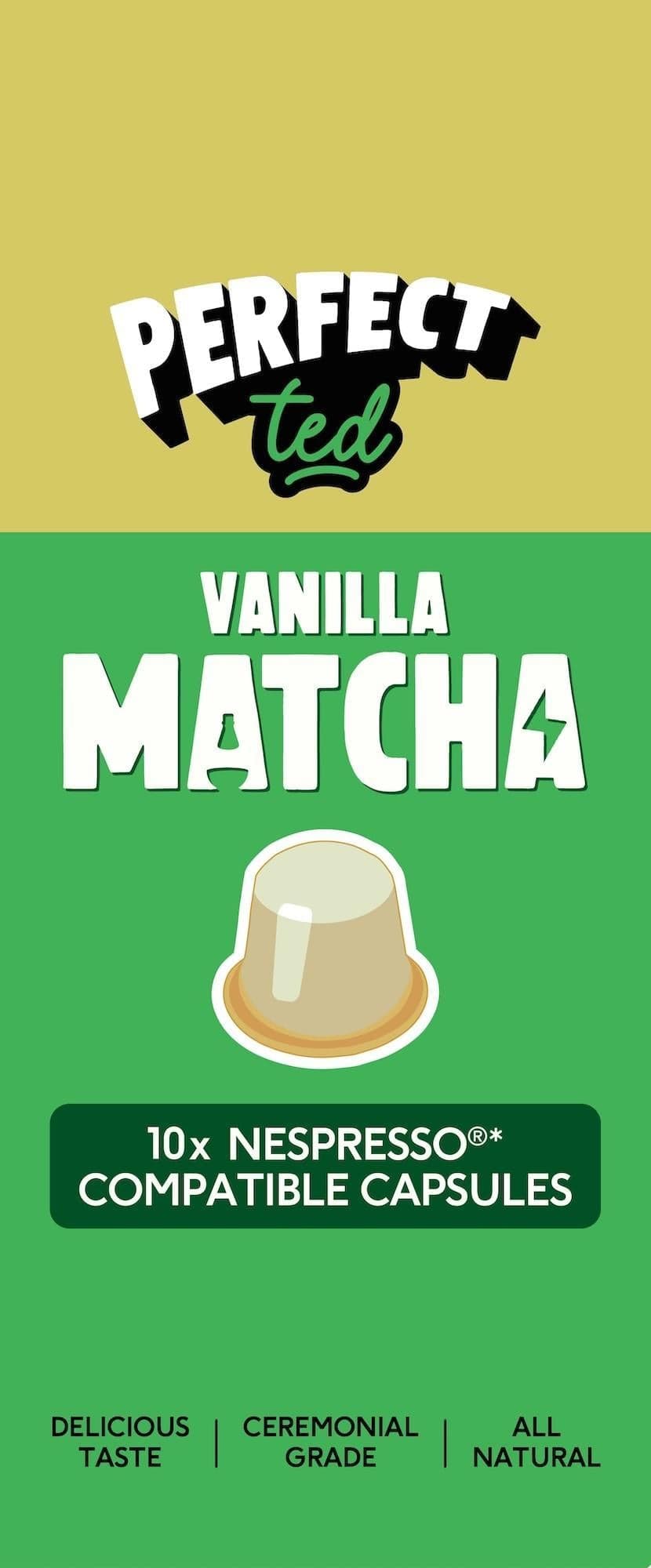PerfectTed Matcha Pods Vanilka