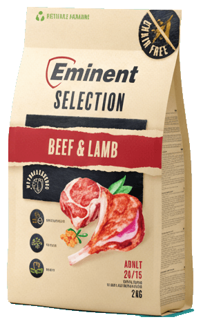 Eminent Selection Adult Beef & Lamb granule pro psy