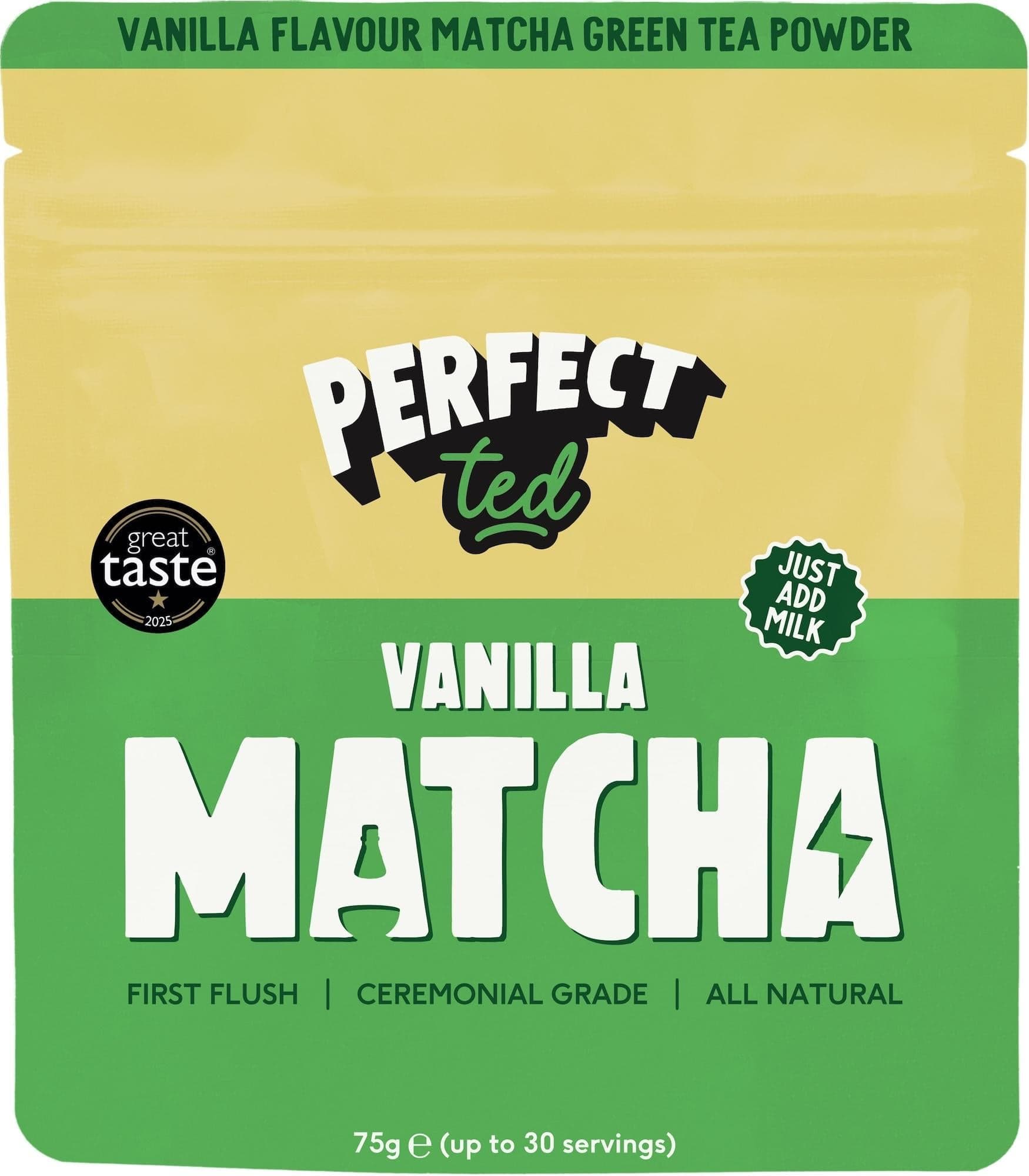 PerfectTed Ceremonial Matcha Vanilka