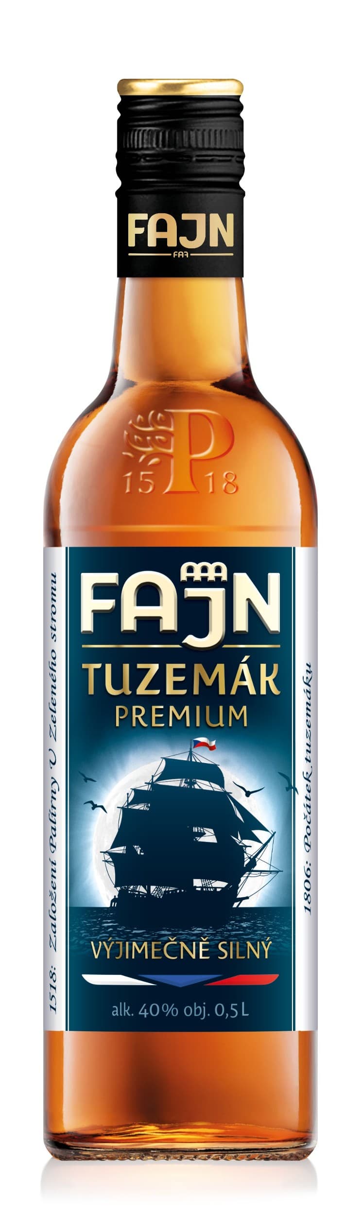 FAJN Tuzemák Premium 40% 0,5l