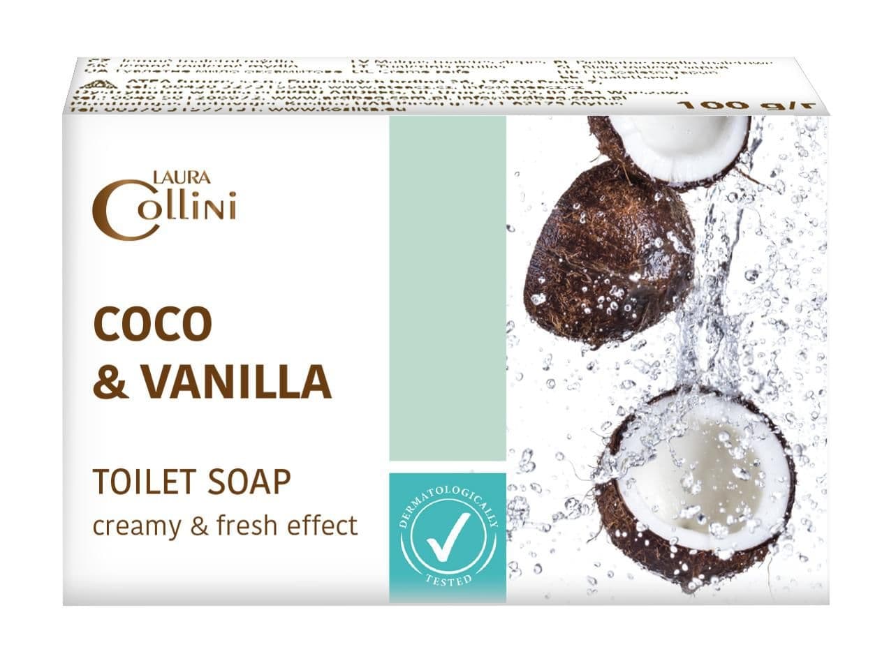 Laura Collini Mýdlo Coco&Vanilla, 100g