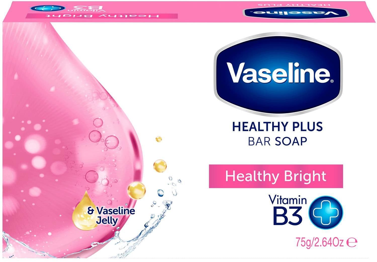 Vaseline mýdlo Healthy Bright, 75 g