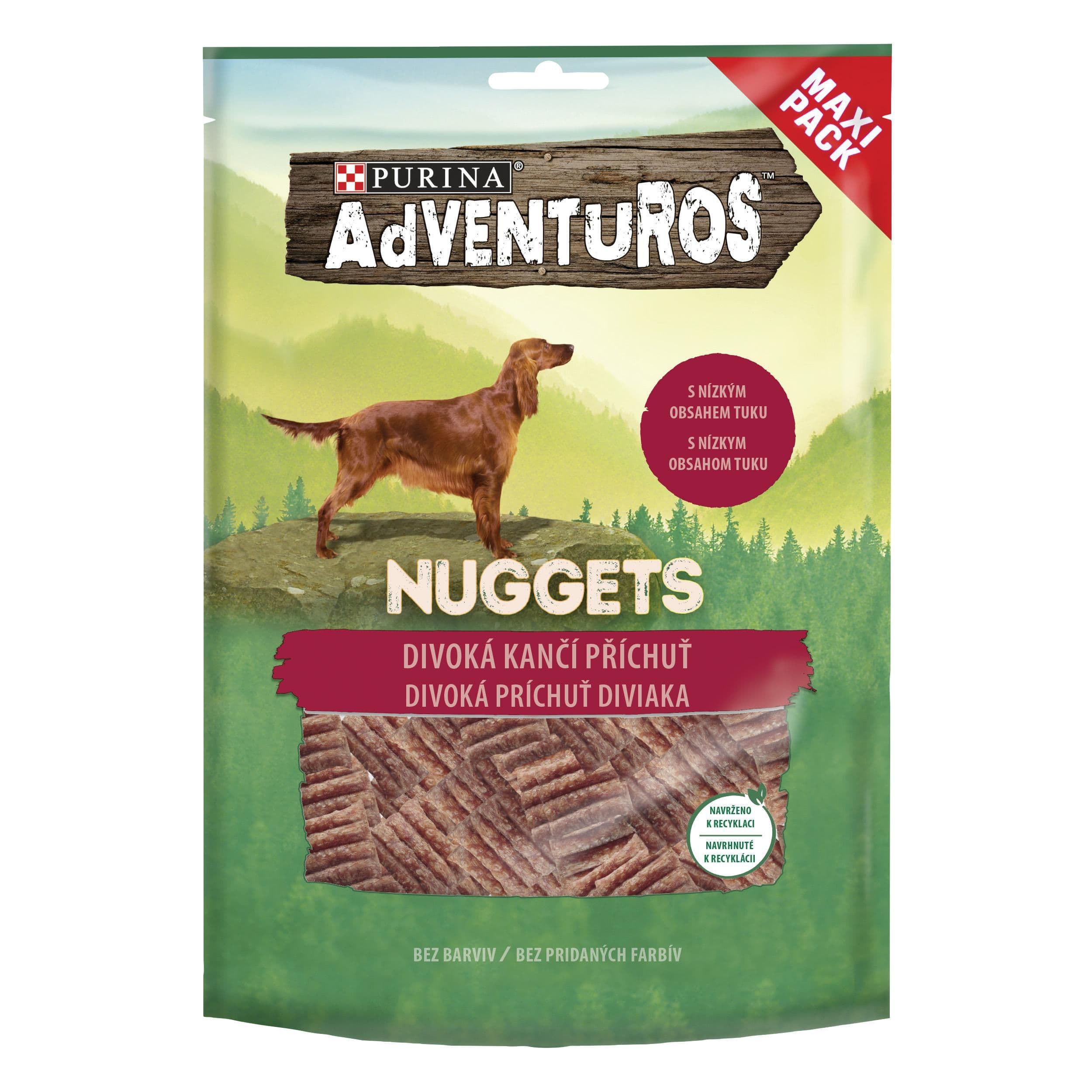 ADVENTUROS Nuggets s kančí příchutí 300g