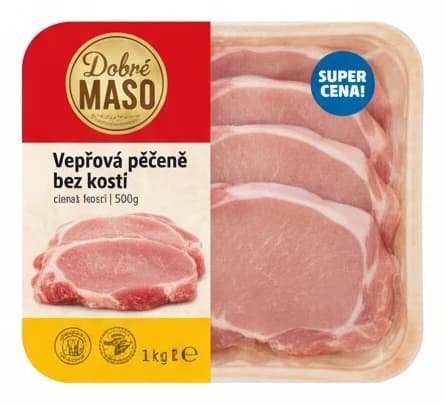 Vepřová pečeně Dobré maso bez kosti