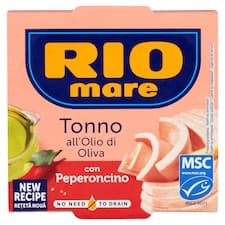 Rio Mare Tuňák v olivovém oleji s chilli papričkou 120g