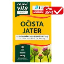 Maxi Vita Herbal Očista jater 30 tablet 22,8g