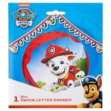 Decorata Party Paw Patrol Happy Birthday papírová girlanda s písmeny 2 m