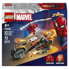 LEGO Marvel 76335 Spider-Man vs. Ghost Rider na motorce