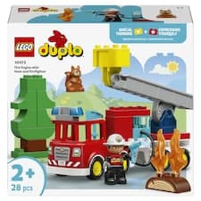 LEGO DUPLO 10473 Hasičské auto s hadicí a hasičem