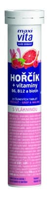 Maxi Vita Hořčík + vitaminy B, 20 tablet