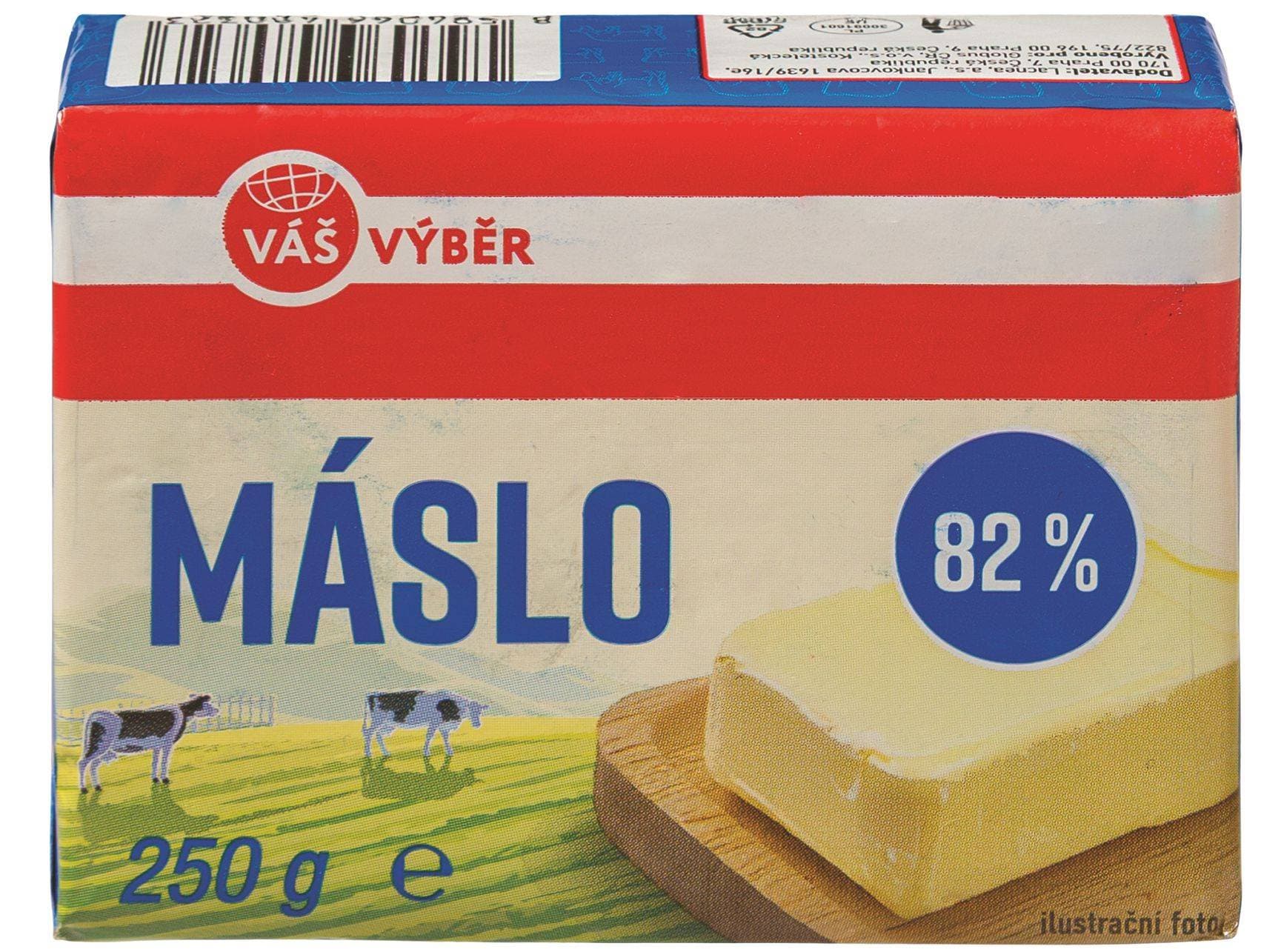 Váš výběr Máslo 250 g