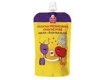 Fine Life Kapsička jablko švestka 10 x 100 g