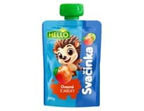 HELLO Ovocná kapsa jablko 12 x 100 g
