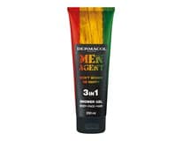 DERMACOL Men Sprchový gel Agent Don't Worry Be Happy 3v1 250 ml