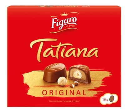 Figaro bonboniéra Tatiana, mléčná čokoláda