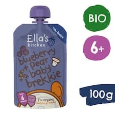 Ella's Kitchen Bio snídaně borůvka a hruška 100g