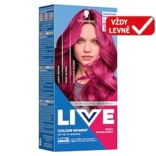 Schwarzkopf Live Colour Moment Semi-Permanent barva na vlasy 093 zářivá růžová