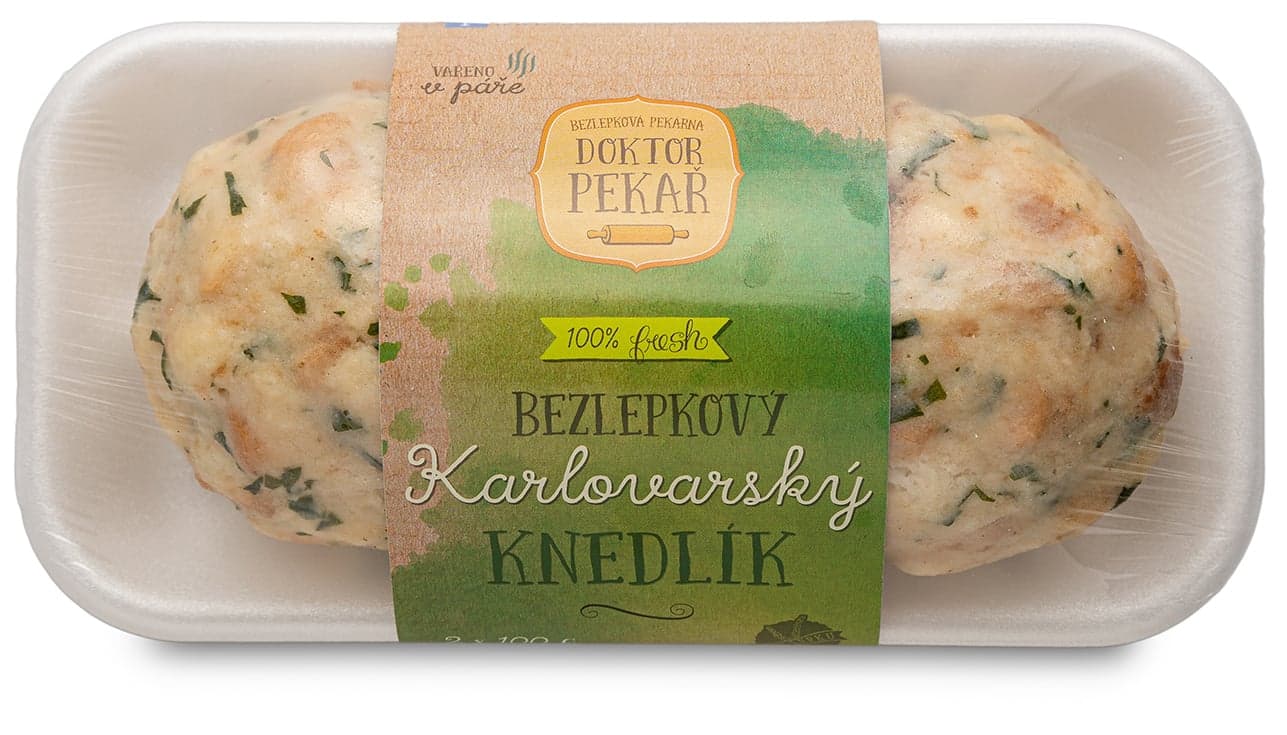 Doktor Pekař Bezlepkový karlovarský knedlík