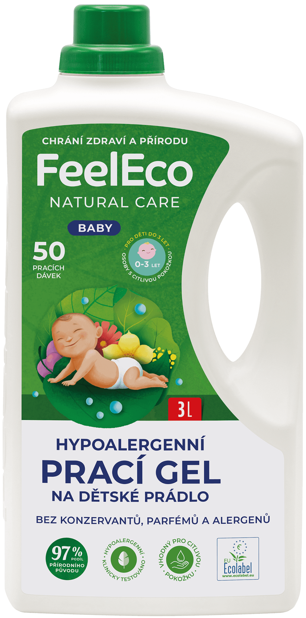 FeelEco Baby prací gel (3 l)