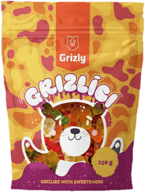 Grizly Grizlíci se sladidly a ovocnou příchutí