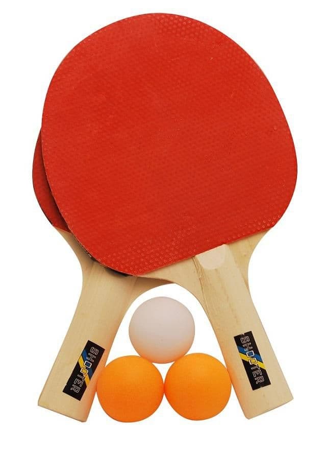 Set na pingpong  2x raketa, 3x míček