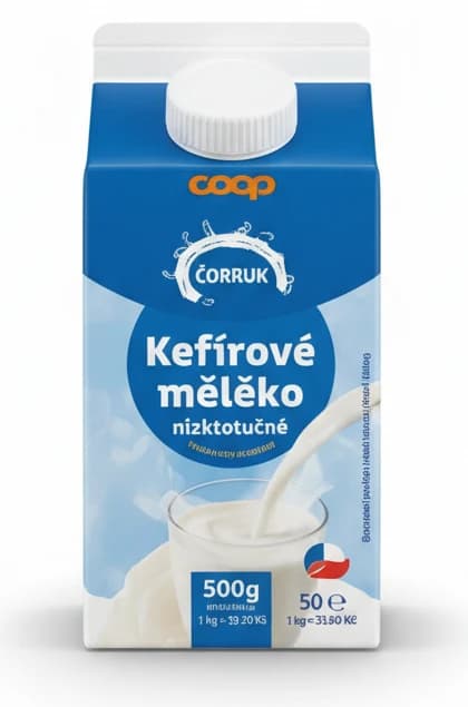 Kefírové mléko nízkotučné
