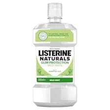 LISTERINE Naturals Gum Protection Mild Taste ústní voda 500ml