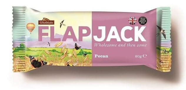 WHOLEBAKE Flapjack ovesný pekan 80 g