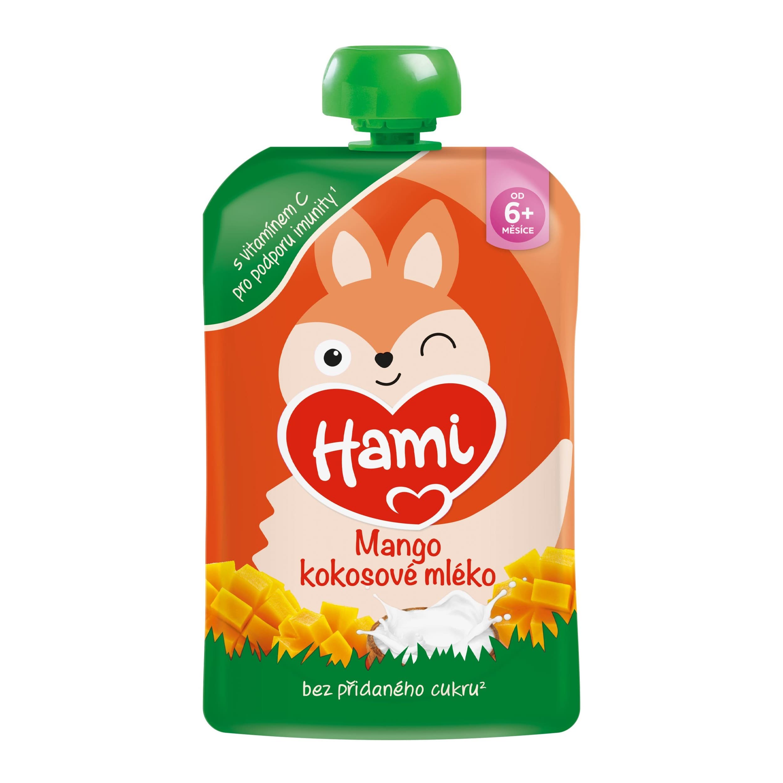 Hami Příkrm Mango kokosové mléko 100g
