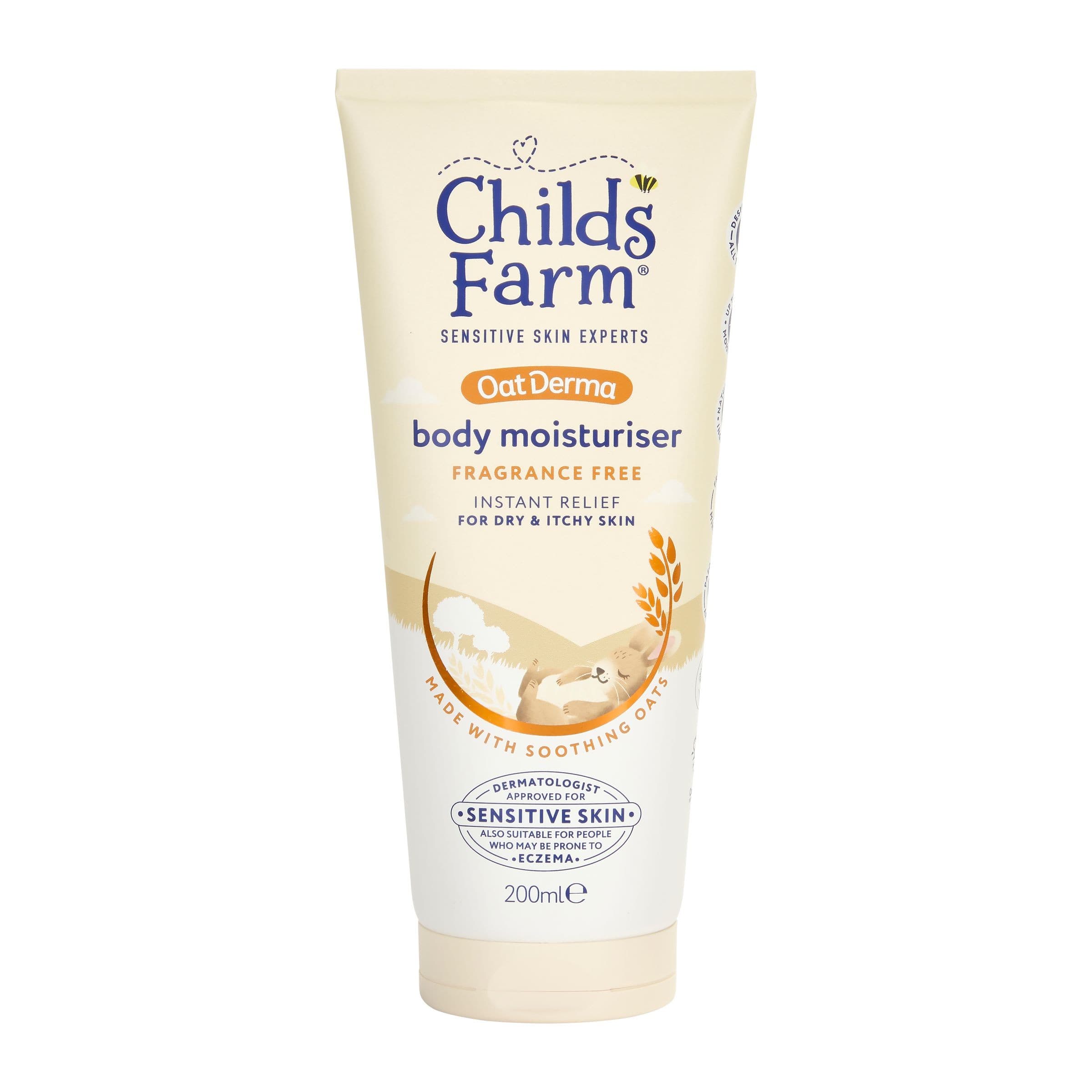 Childs Farm Oat Derma Tělové mléko bez parfemace 200 ml