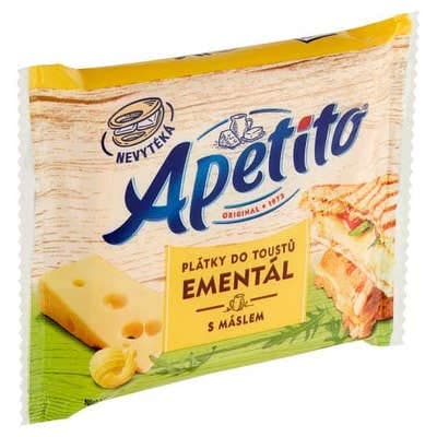 Apetito Plátky do toustů Ementál