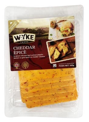 Wyke Cheddar s chilli, plátky 160.0 g