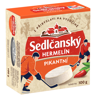 Sedlčanský Hermelín pikantní 100g