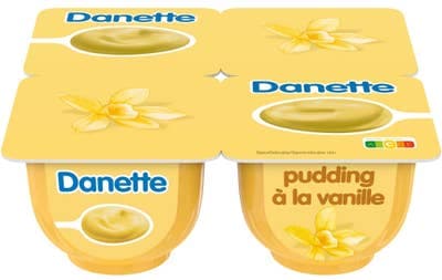 Danette Dezert vanilka 4x125g
