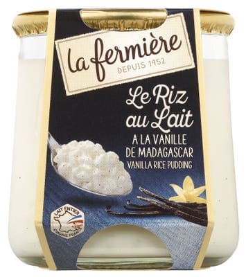 La Fermiére Mléčná rýže s vanilkou